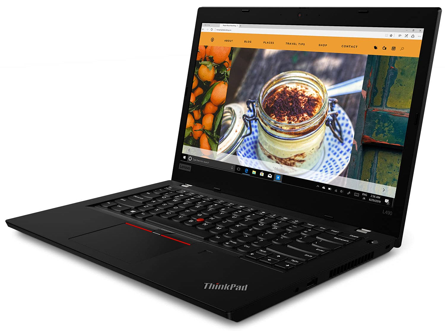 Lenovo ThinkPad L490 14" Laptop, Intel Core i5, 16GB RAM, 256GB SSD, Win11 Pro (Renewed)