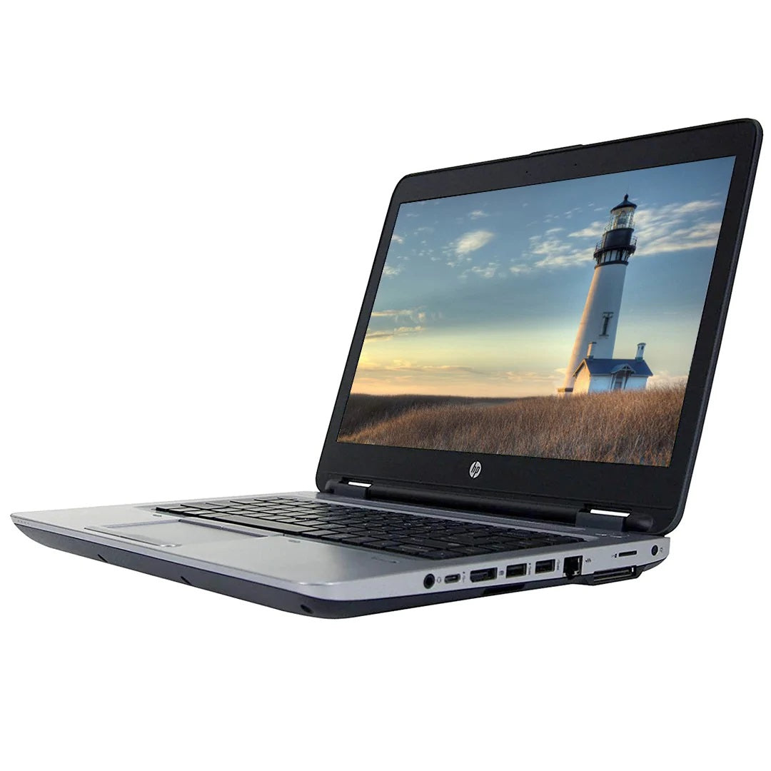 HP ProBook 640 G2 14" Laptop, Intel Core i5, 8GB RAM, 128GB SSD, Win10 Home. Refurbished